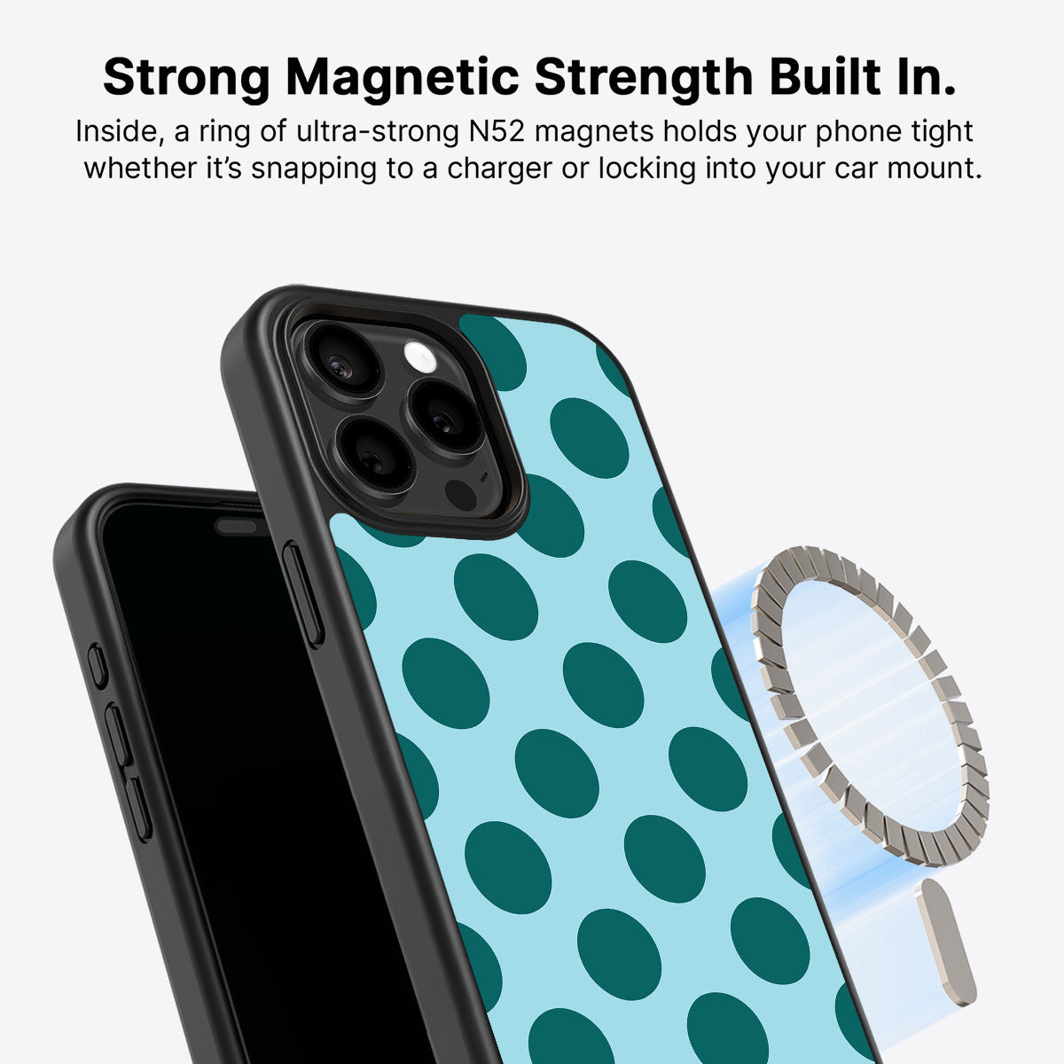 Coral Bed - iPhone 15 Pro Max Case #case type_core (magsafe)