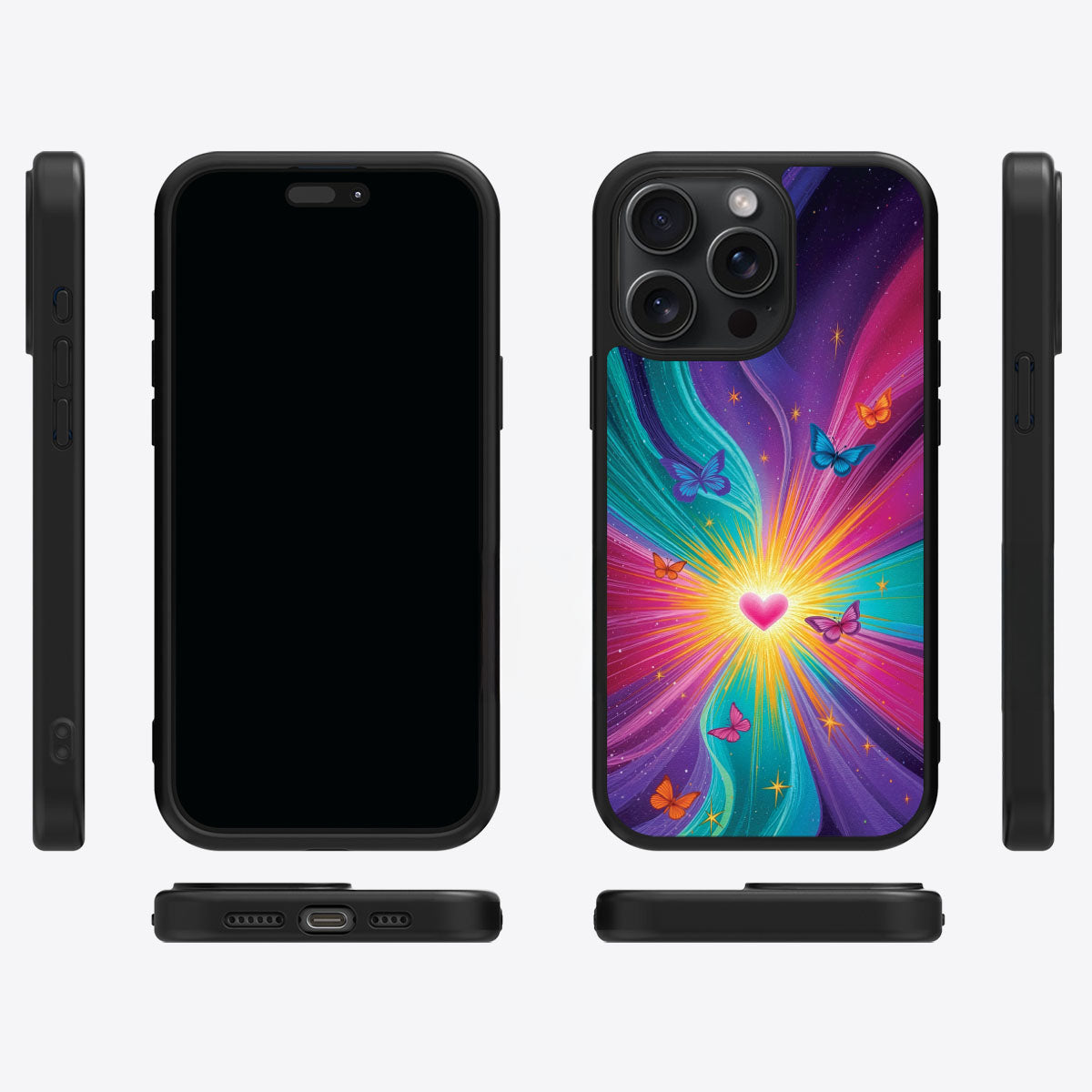 iPhone 15 Pro Max Case with MagSafe – Cosmic Aura