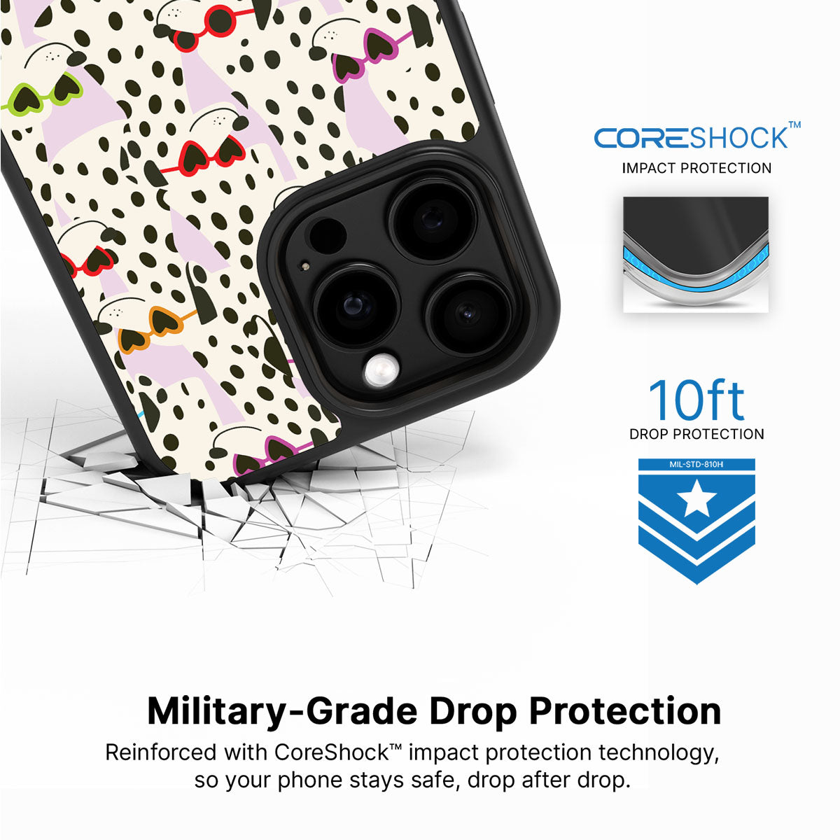 Dalmatian Dog - iPhone 15 Pro Max Case
