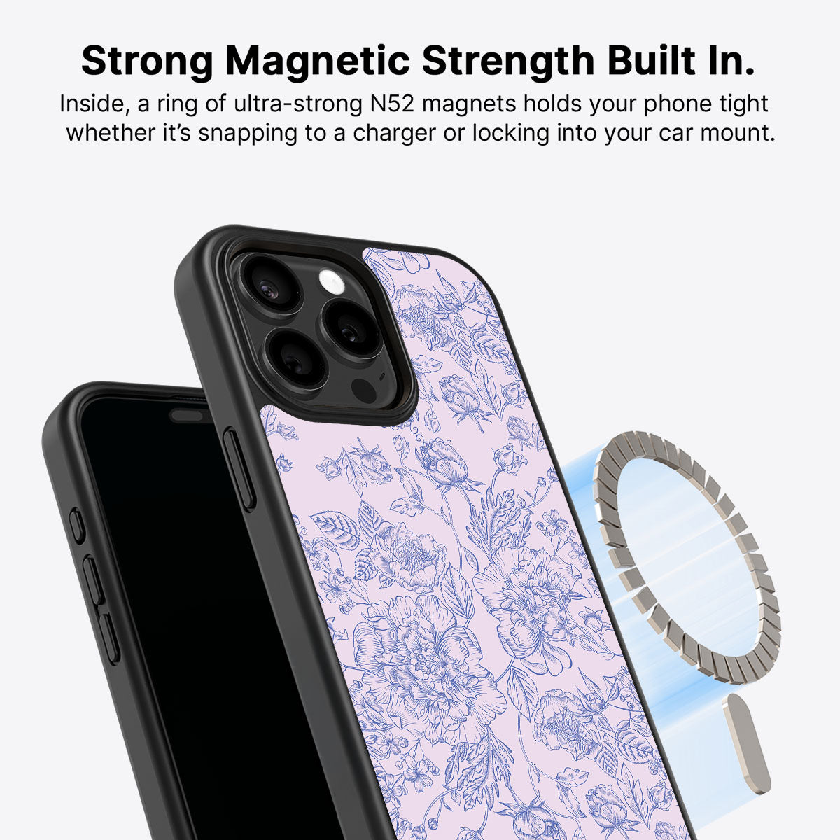 Etched Botanics - iPhone 15 Pro Max Case