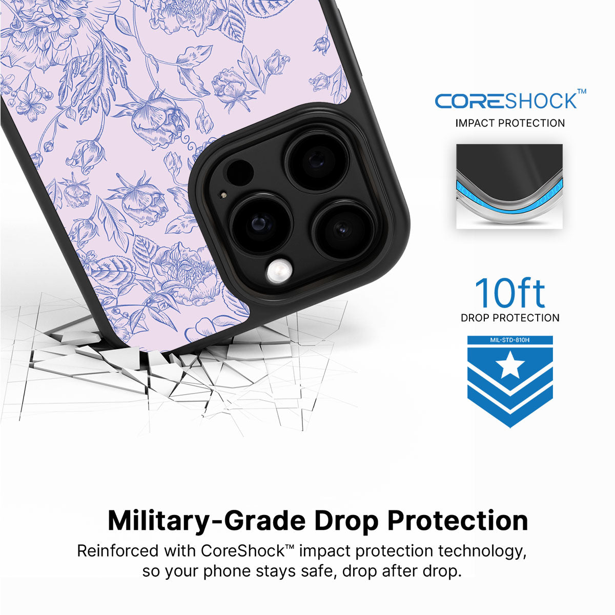 Etched Botanics - iPhone 15 Pro Max Case