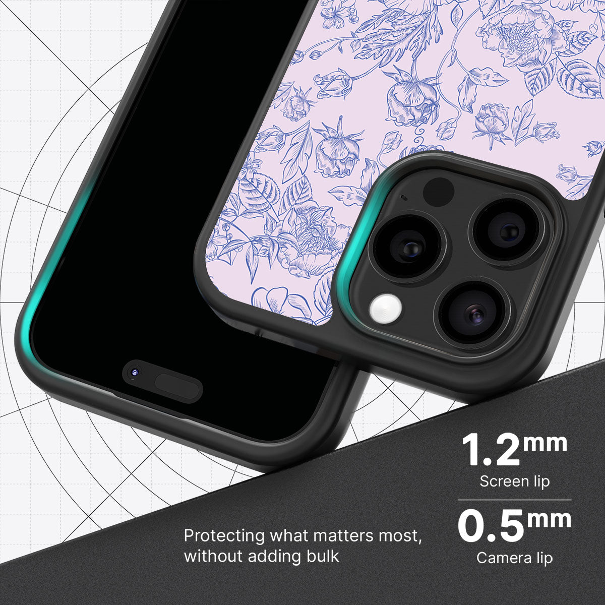 Etched Botanics - iPhone 15 Pro Max Case