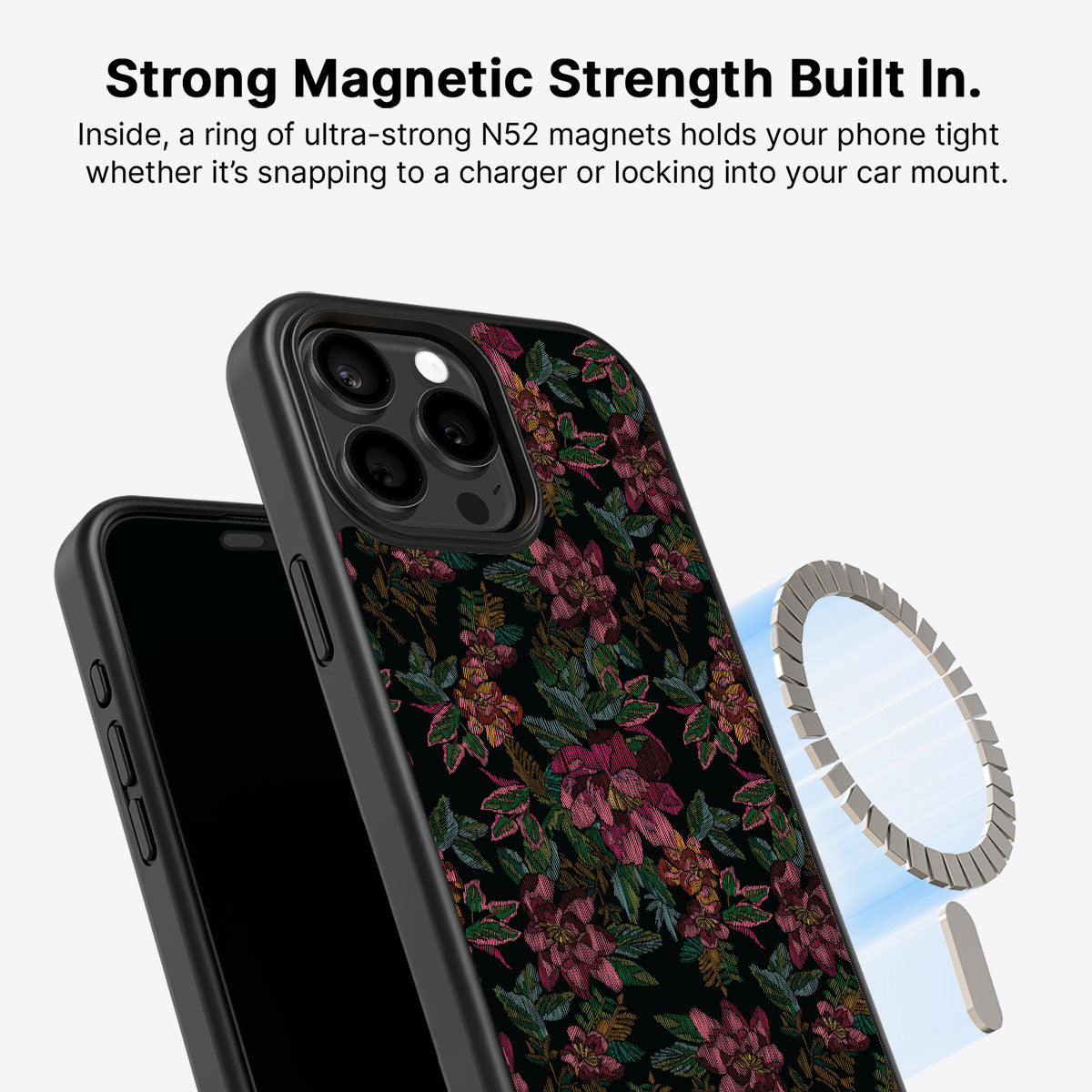 Floral Tapestry - iPhone 15 Pro Max Case