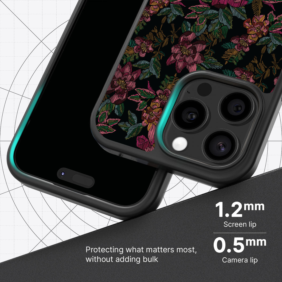 Floral Tapestry - iPhone 15 Pro Max Case