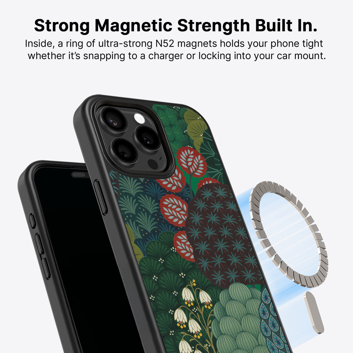 Flourishing Forests - iPhone 15 Pro Max Case #case type_core (magsafe)