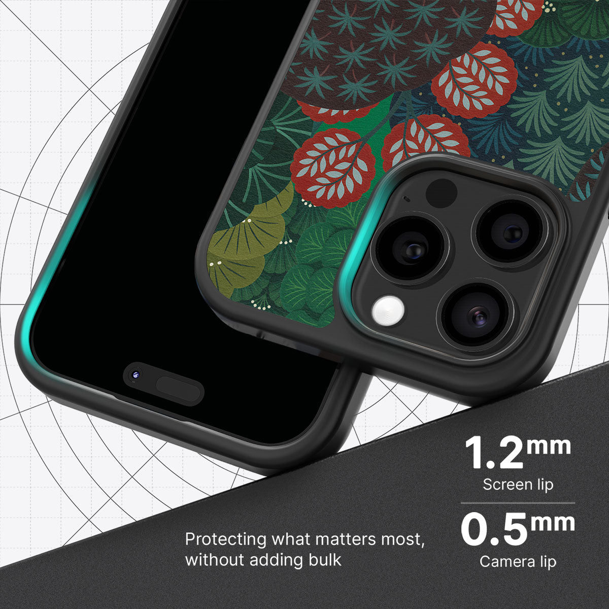Flourishing Forests - iPhone 15 Pro Max Case #case type_core (magsafe), #case type_core (non magsafe)