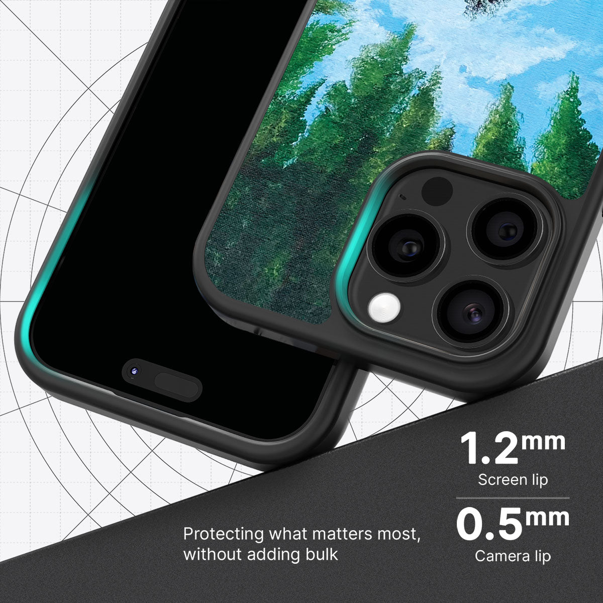 Forest Bathing - iPhone 15 Pro Max Case 8 #case type_core (magsafe), #case type_core (non magsafe)