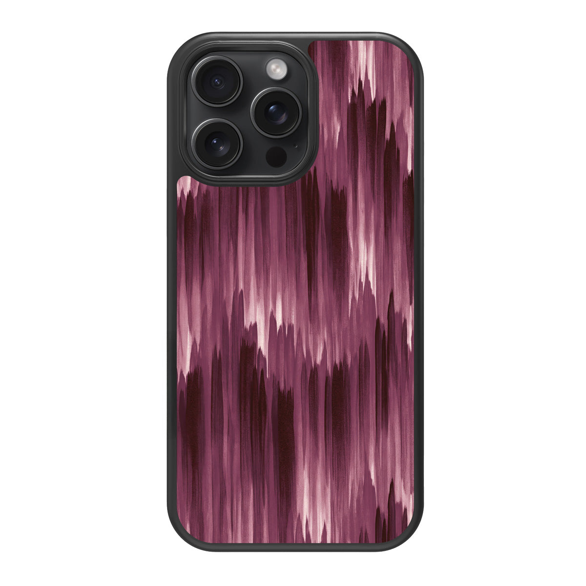 Ikat Haze design back view – iPhone 15 Pro Max case
