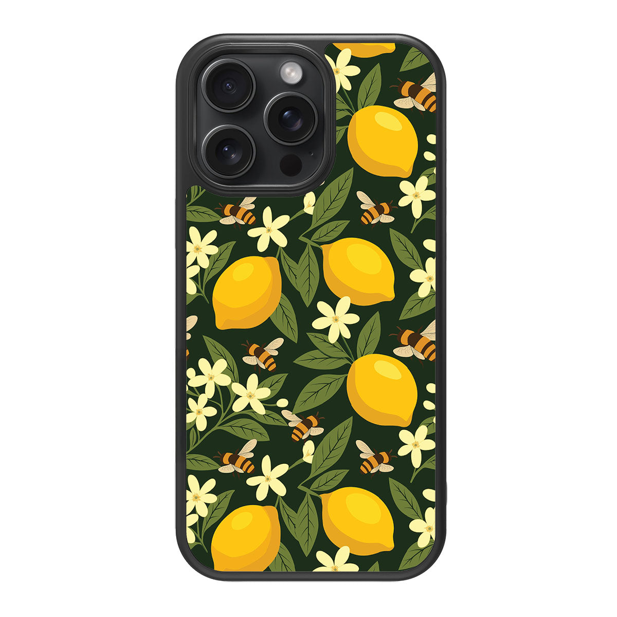 Lemon and Bees - iPhone 15 Pro Max Case 1 #case type_core (magsafe), #case type_core (non magsafe)