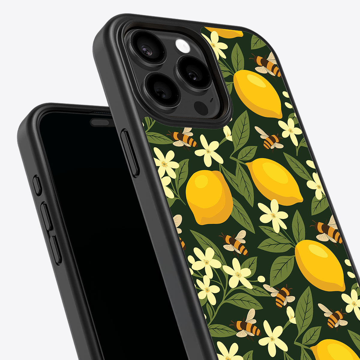 Lemon and Bees - iPhone 15 Pro Max Case 5 #case type_core (non magsafe)