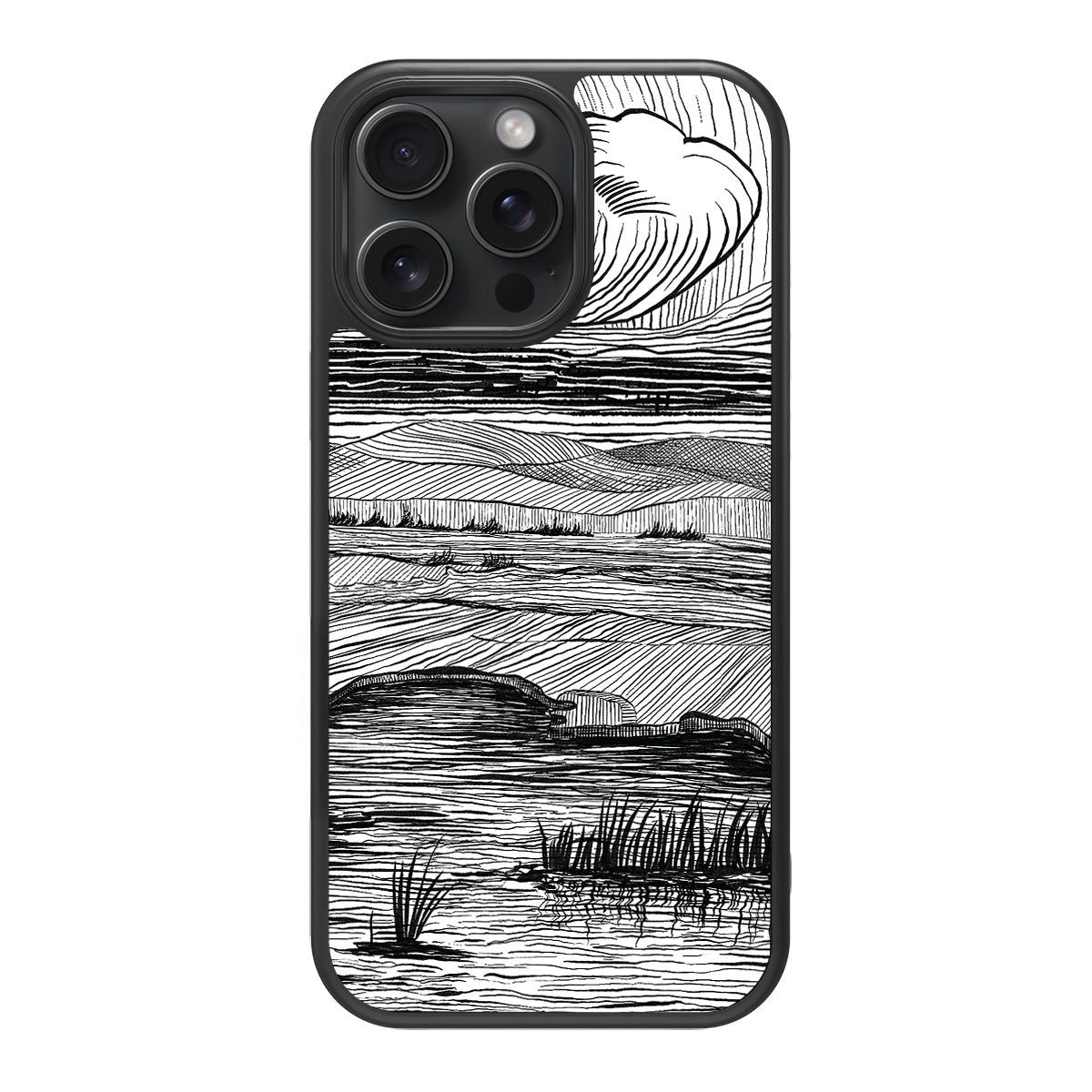Linear Landscape - iPhone 15 Pro Max Case