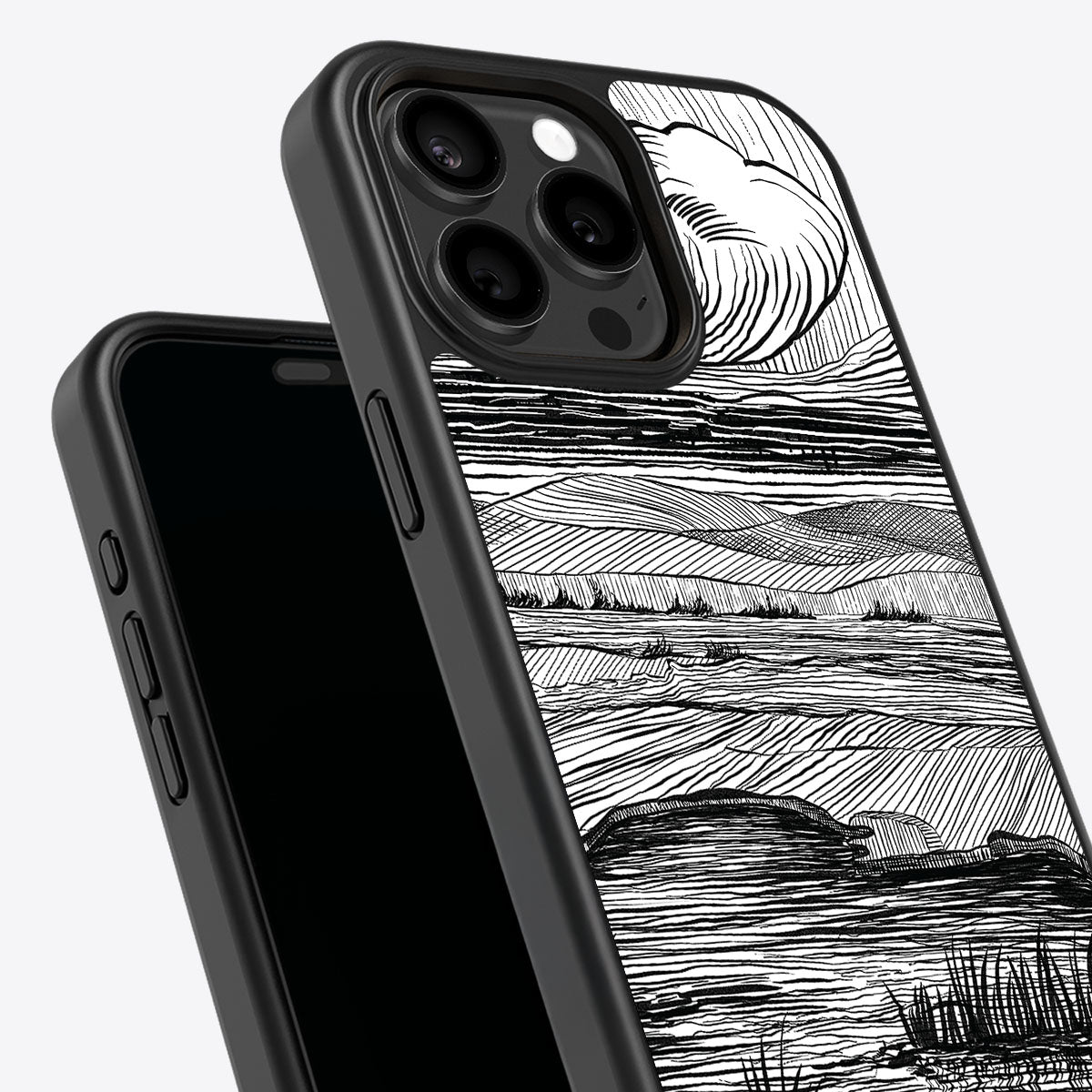 Linear Landscape - iPhone 15 Pro Max Case
