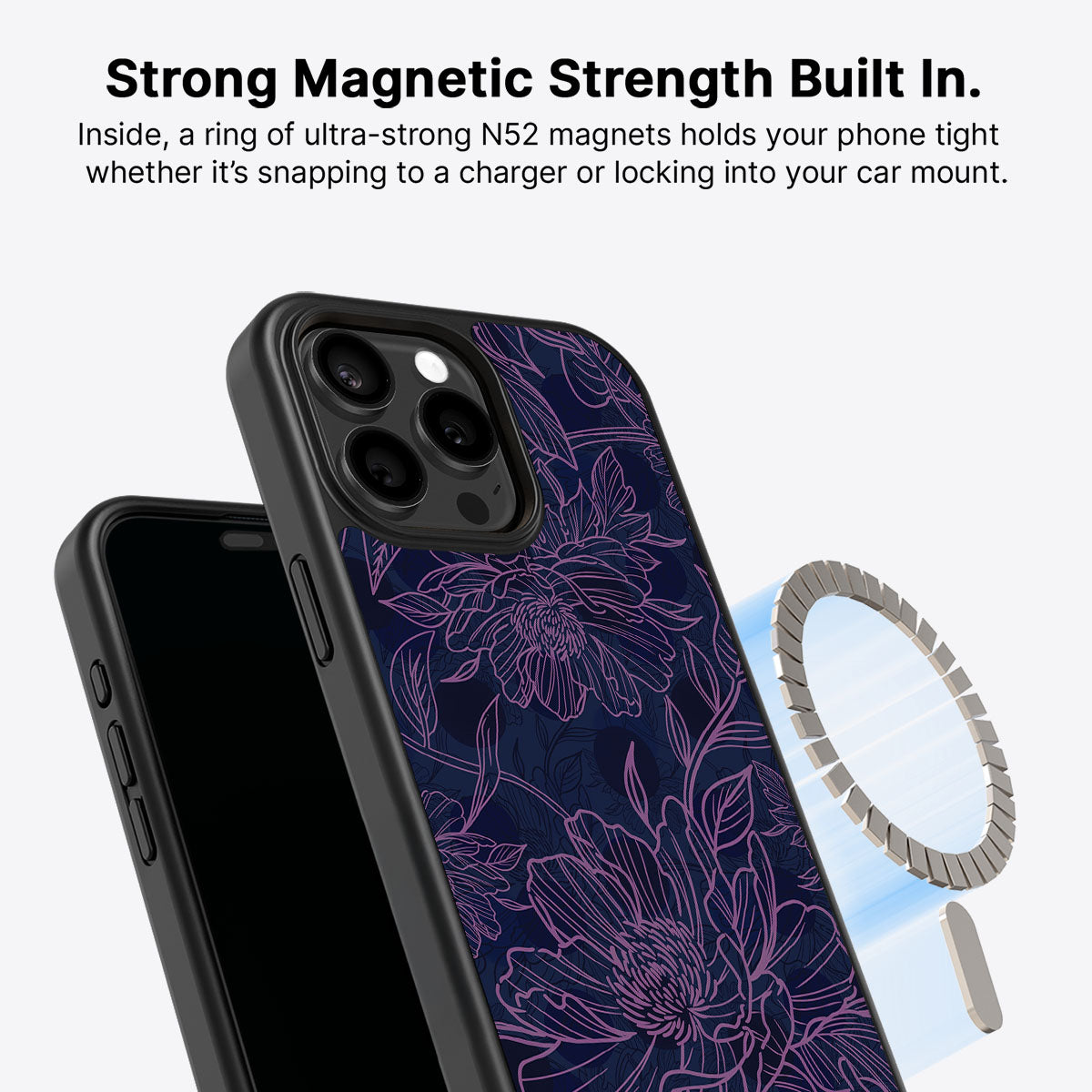 Luminous Blooms - iPhone 15 Pro Max Case