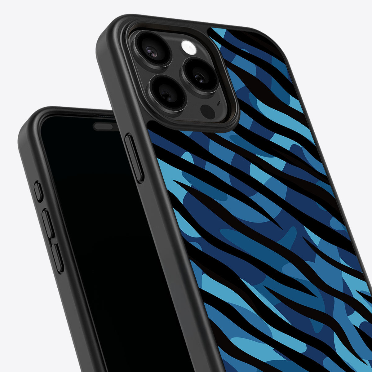 Ocean Camo - iPhone 15 Pro Max Case, #case type_core (non magsafe)