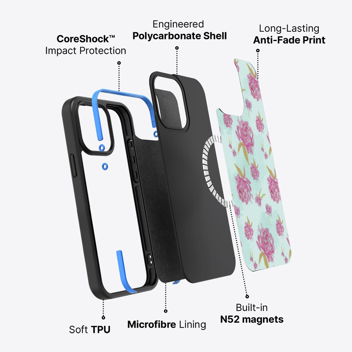 Rose Impressions - iPhone 15 Pro Max Case