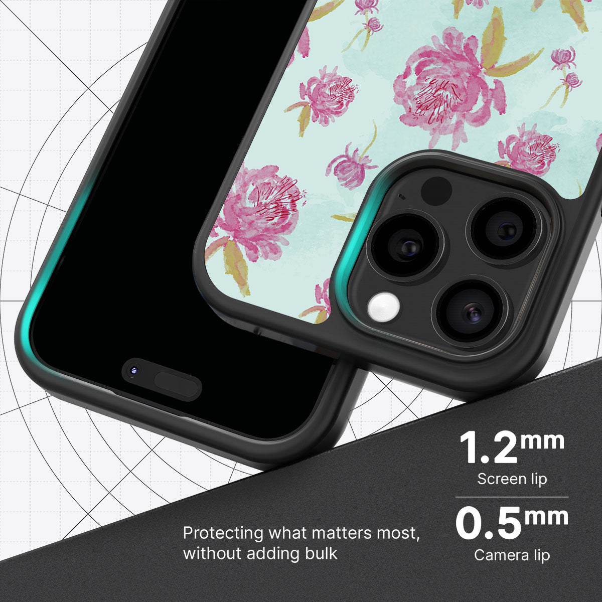 Rose Impressions - iPhone 15 Pro Max Case