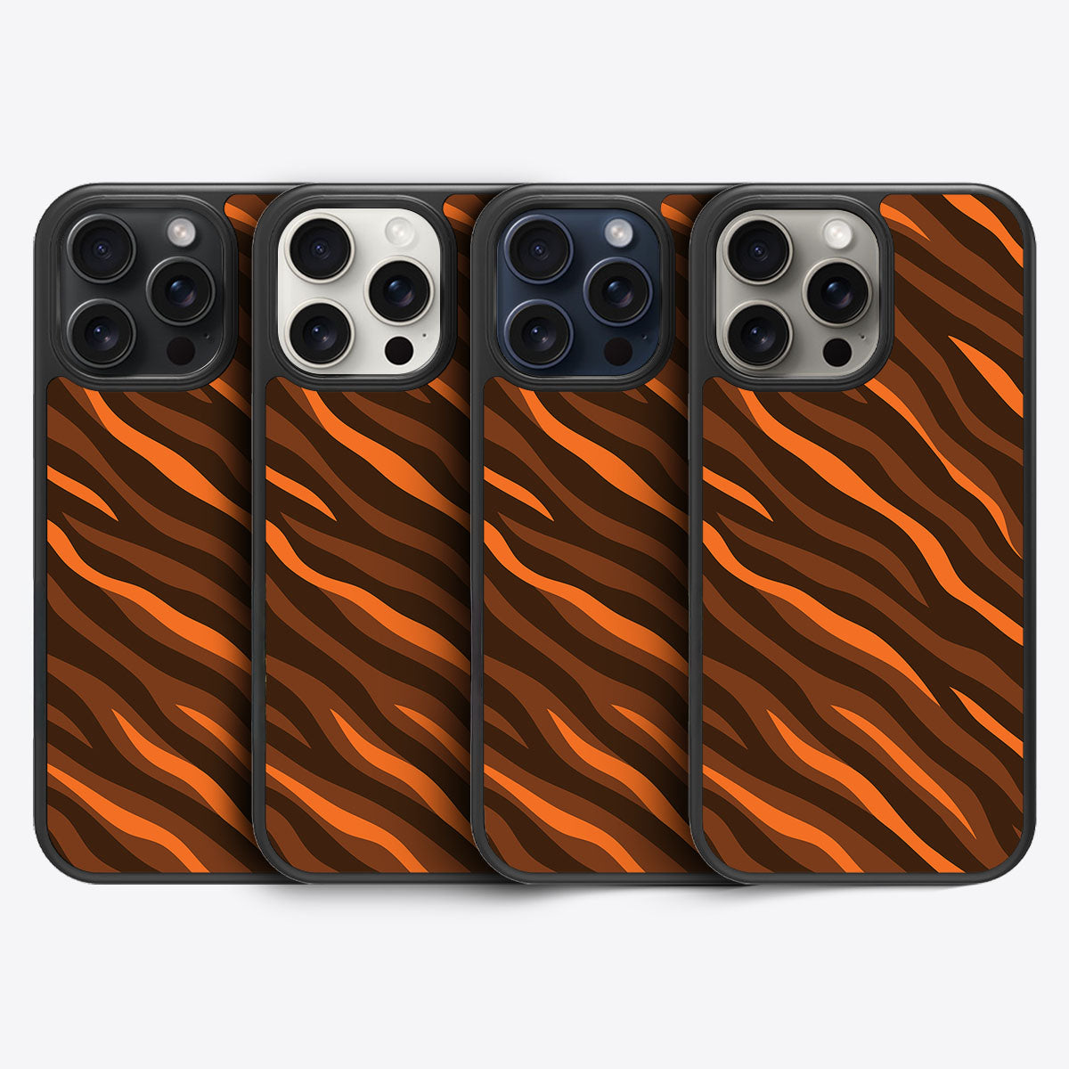 Tiger Trace - iPhone 15 Pro Max Case #case type_core (magsafe), #case type_core (non magsafe)