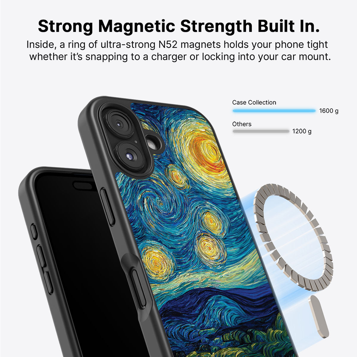 Astral Waves - iPhone 16 Case #case type_core (magsafe)