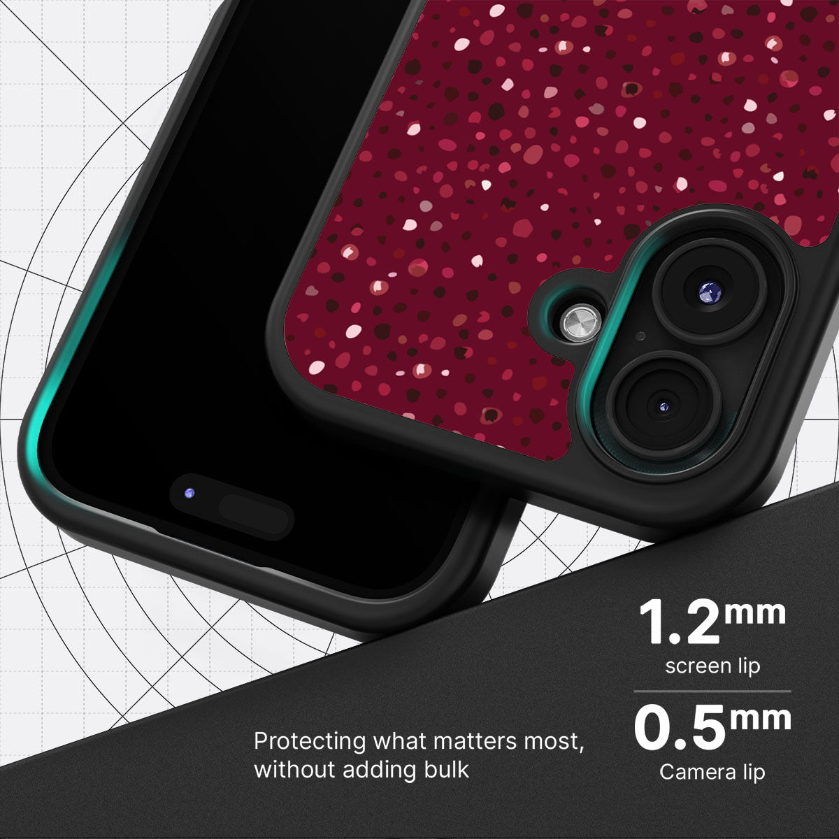 Bubbly Wine - iPhone 16 Case #case type_core (magsafe), #case type_core (non magsafe)