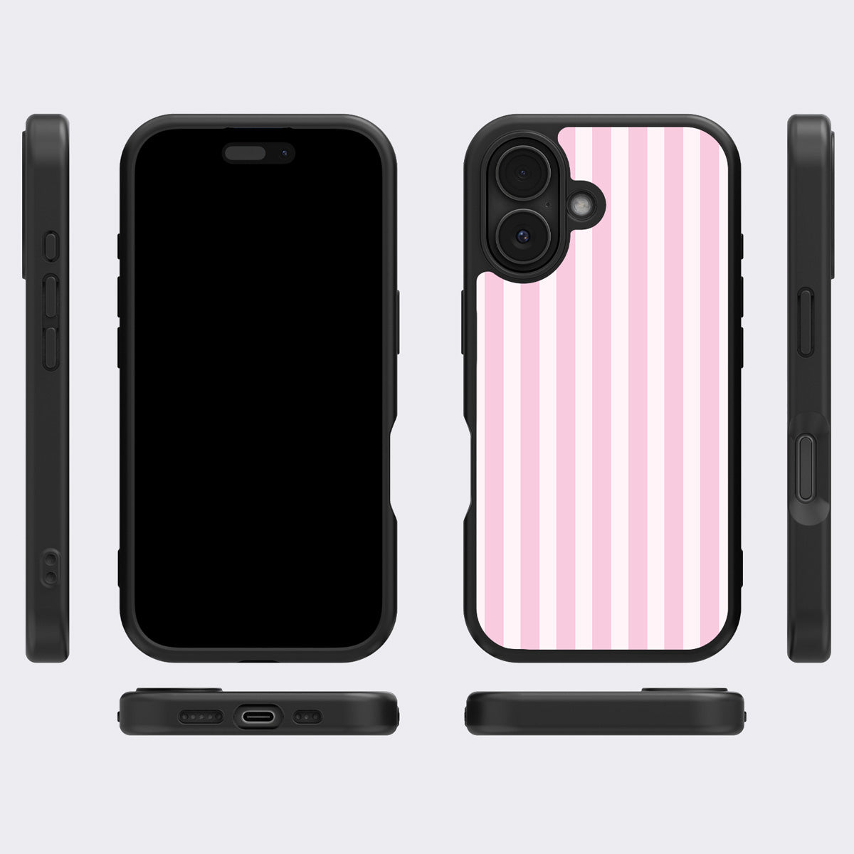 Cabana iPhone 16 case cover – multi-angle view
