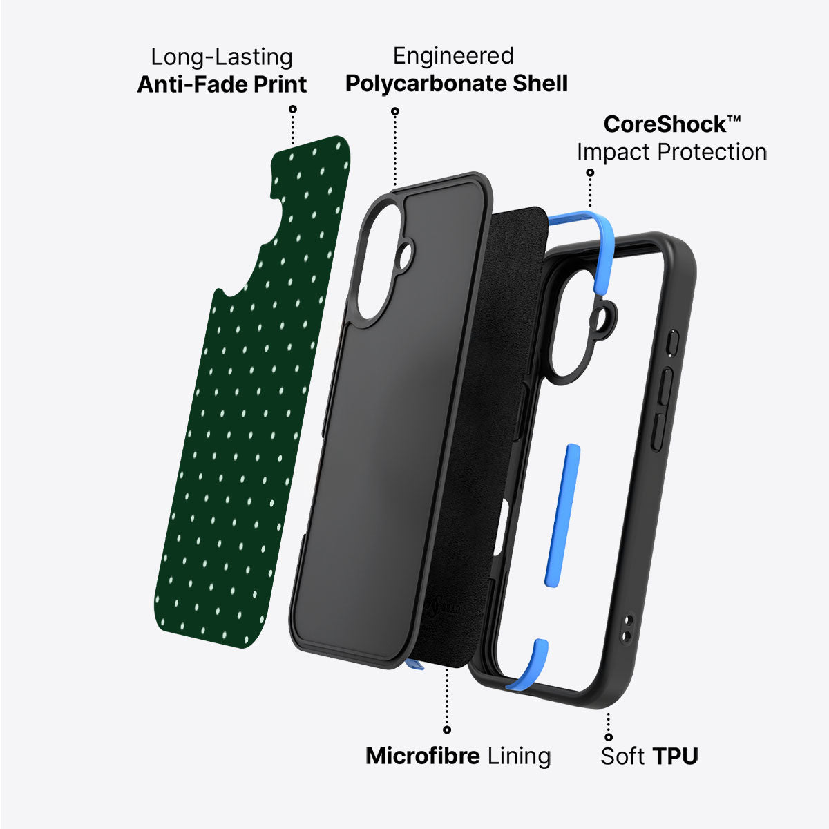 Evergreen - iPhone 16 Case #case type_core (non magsafe)
