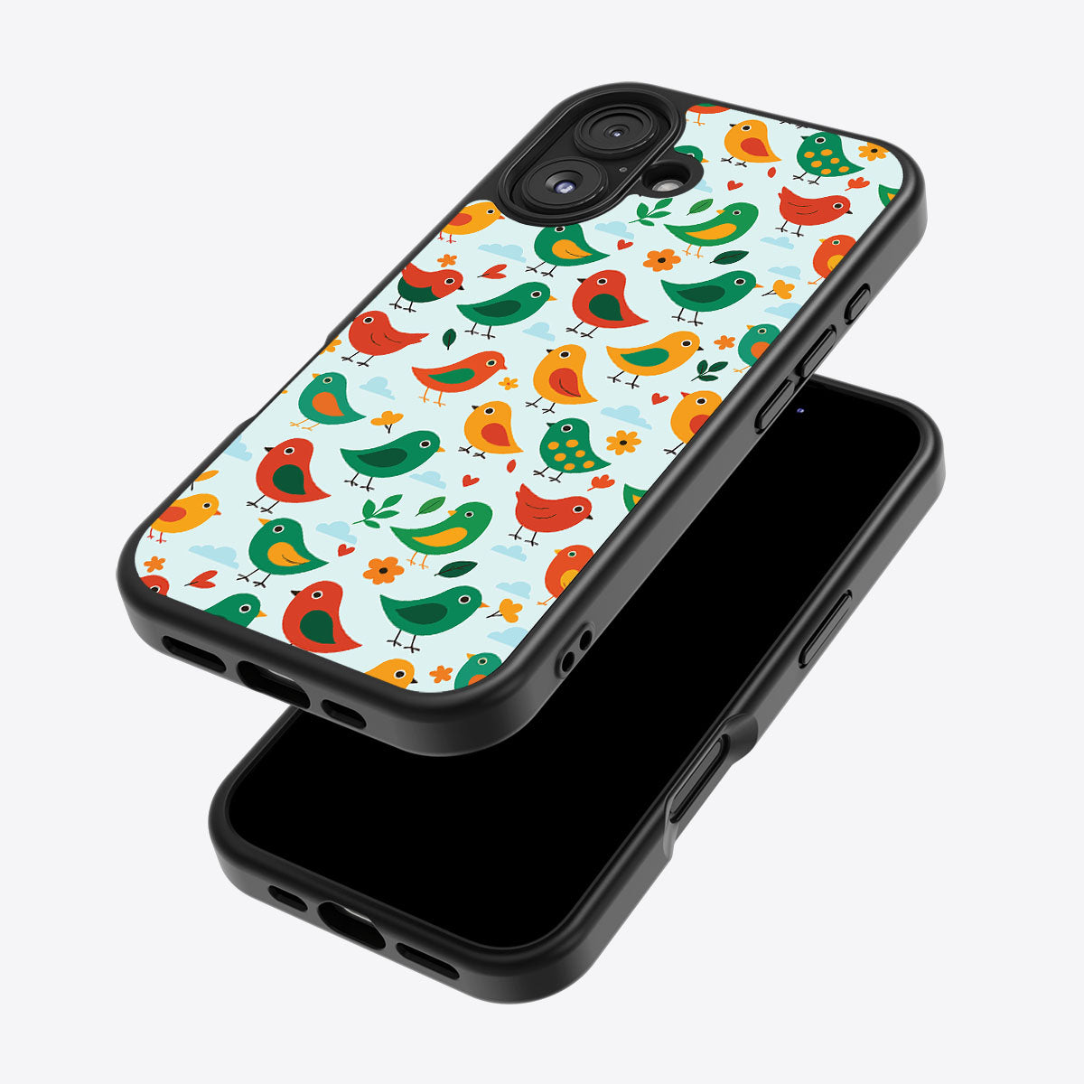Feathered Friends - iPhone 16 Case #case type_core (magsafe), #case type_core (non magsafe)