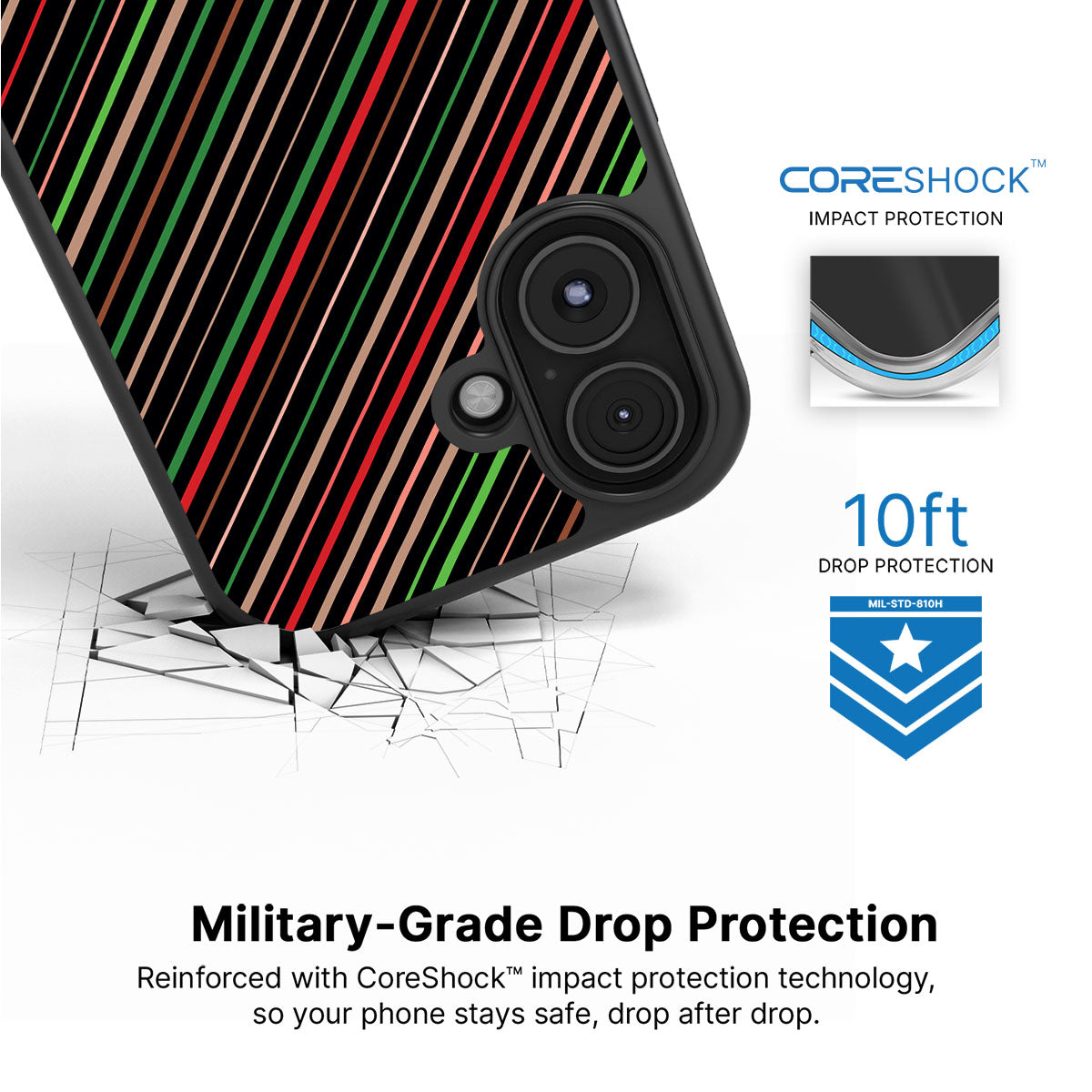 Festive Code - iPhone 16 Case #case type_core (magsafe), #case type_core (non magsafe)