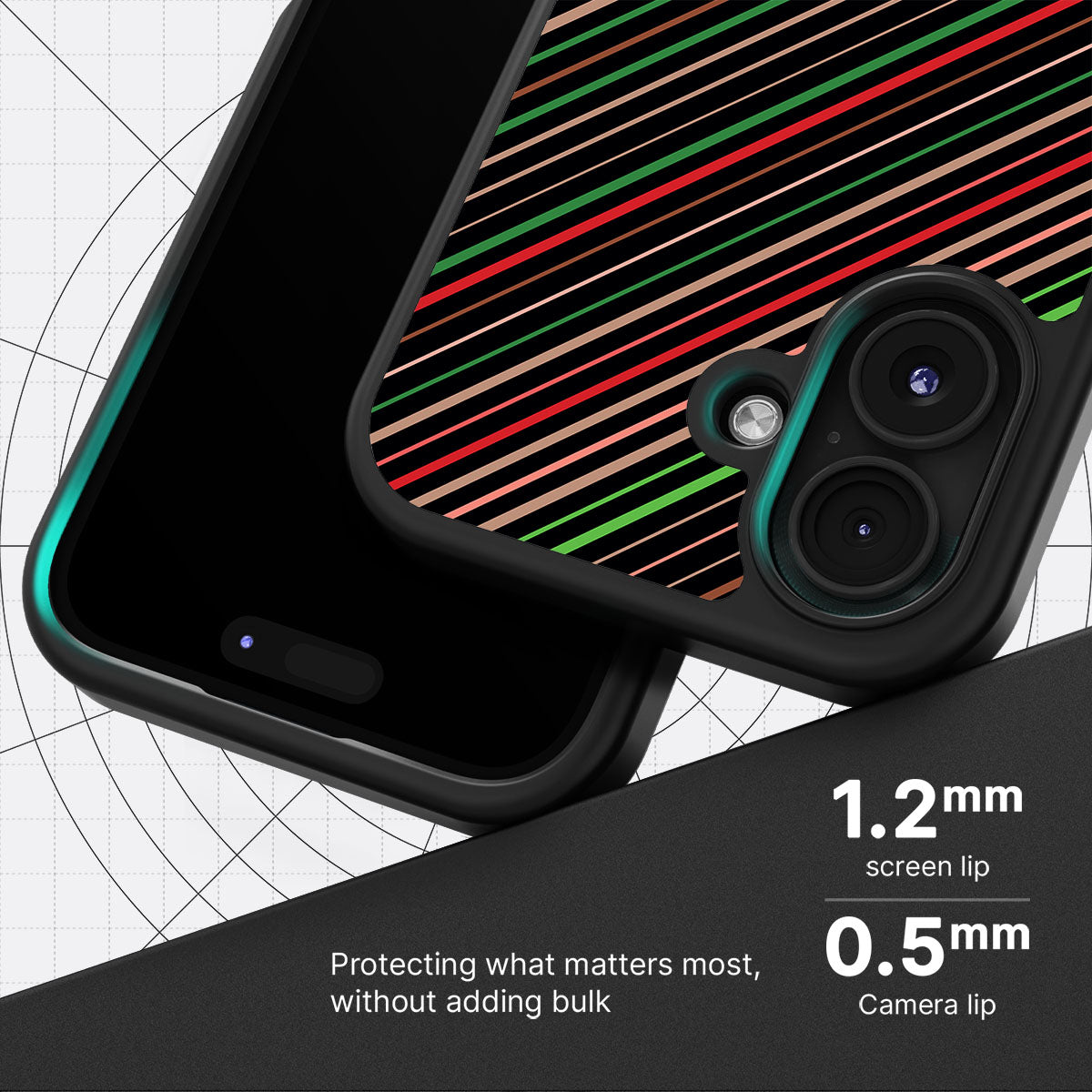 Festive Code - iPhone 16 Case #case type_core (magsafe), #case type_core (non magsafe)