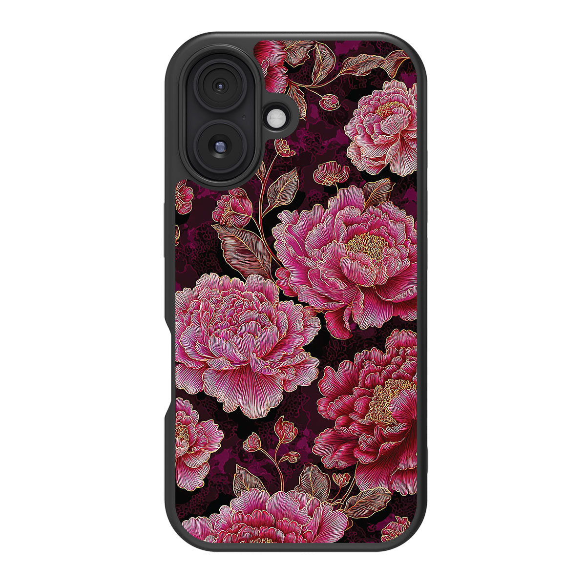 Floral Opulence - iPhone 16 Case #case type_core (magsafe), #case type_core (non magsafe)