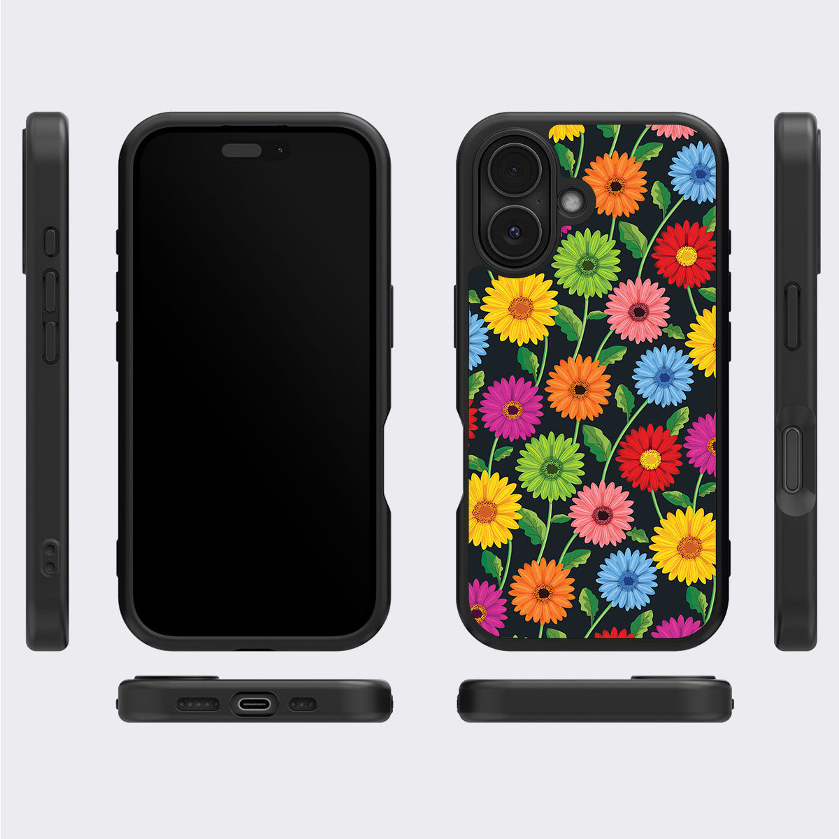 Gerbera Bloom - iPhone 16 Case