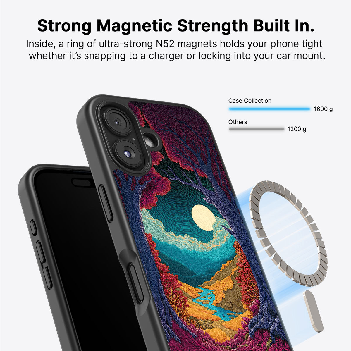 iPhone 16 Case with MagSafe – Harvest Moon