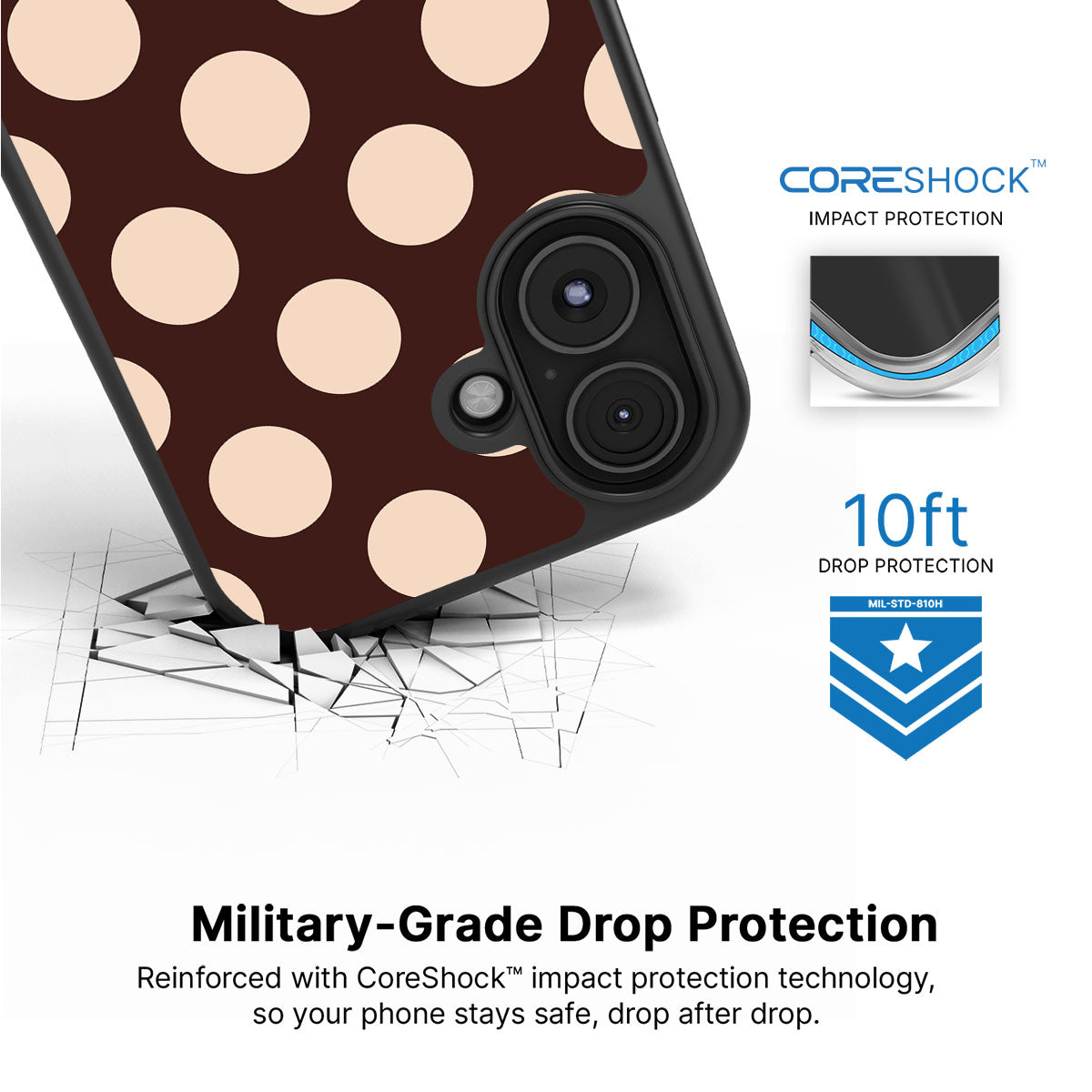 Hazelnut Spread - iPhone 16 Case #case type_core (magsafe), #case type_core (non magsafe)