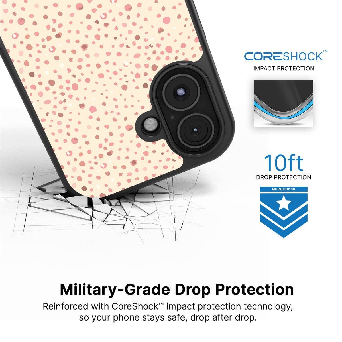 Honey Petal - iPhone 16 Case #case type_core (magsafe), #case type_core (non magsafe)