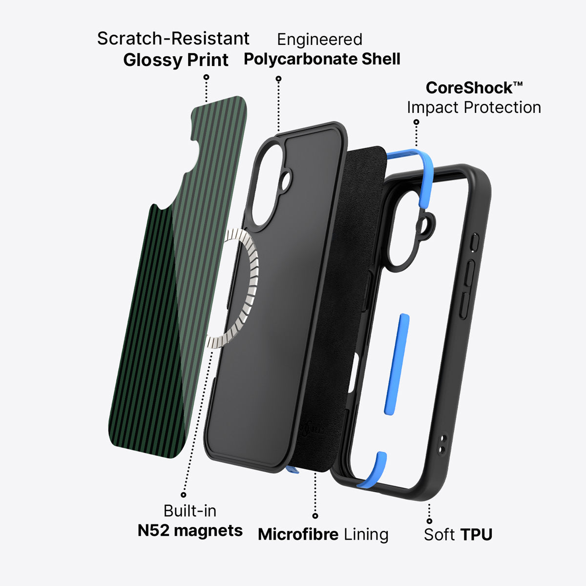 iPhone 16 Case with MagSafe – Jungle Rule