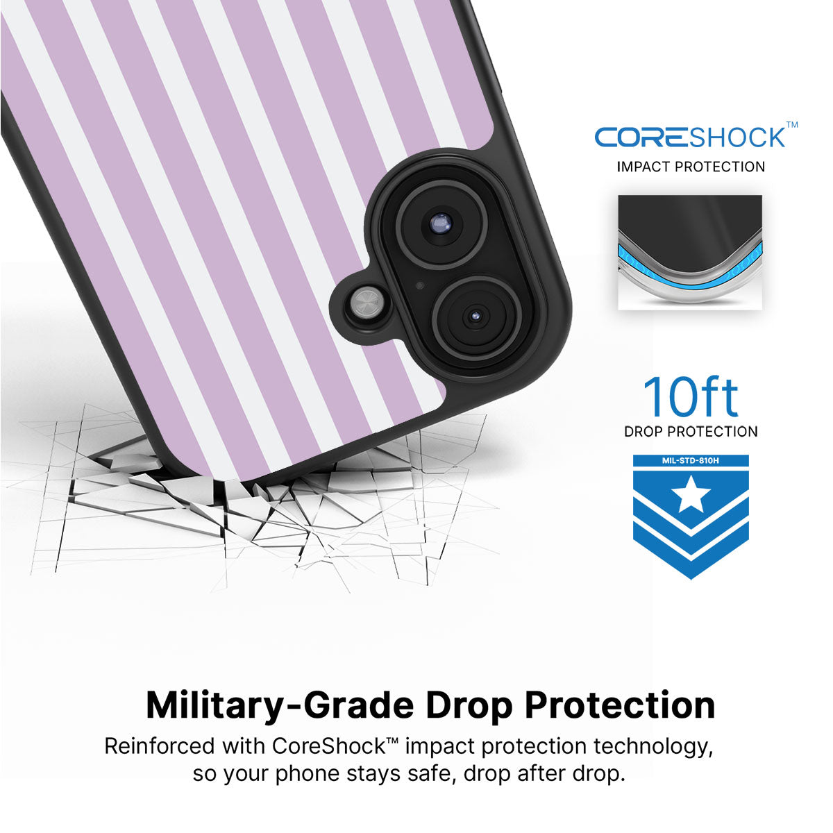 Lavender Farms - iPhone 16 Case #case type_core (magsafe), #case type_core (non magsafe)