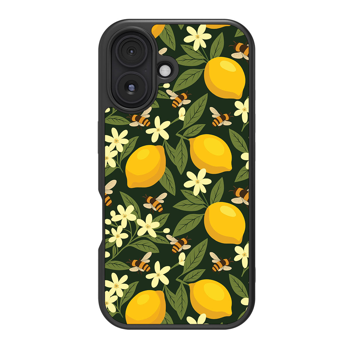 Lemon and Bees - iPhone 16 Case 1 #case type_core (magsafe), #case type_core (non magsafe)