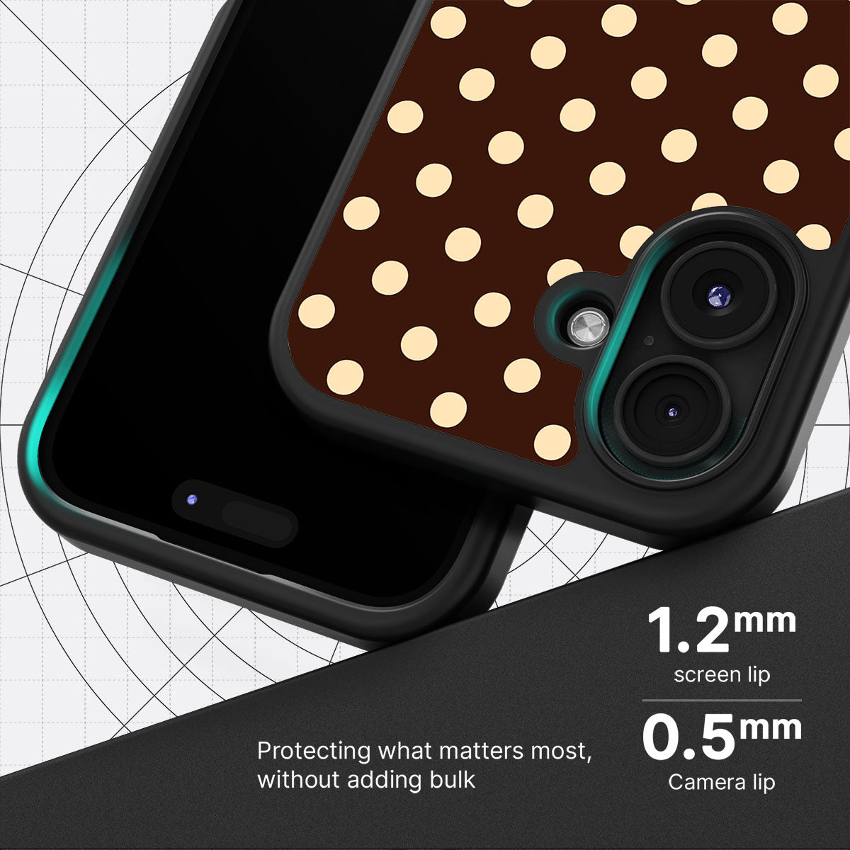 Nutty Choco - iPhone 16 Case #case type_core (magsafe), #case type_core (non magsafe)