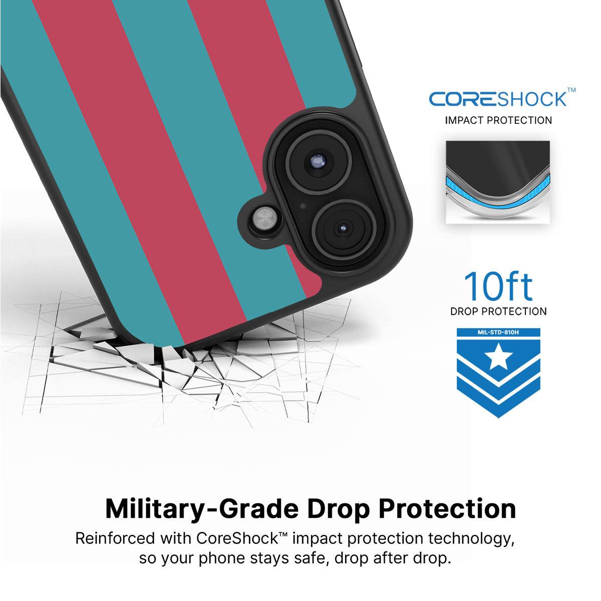 River Run - iPhone 16 Case #case type_core (magsafe), #case type_core (non magsafe)