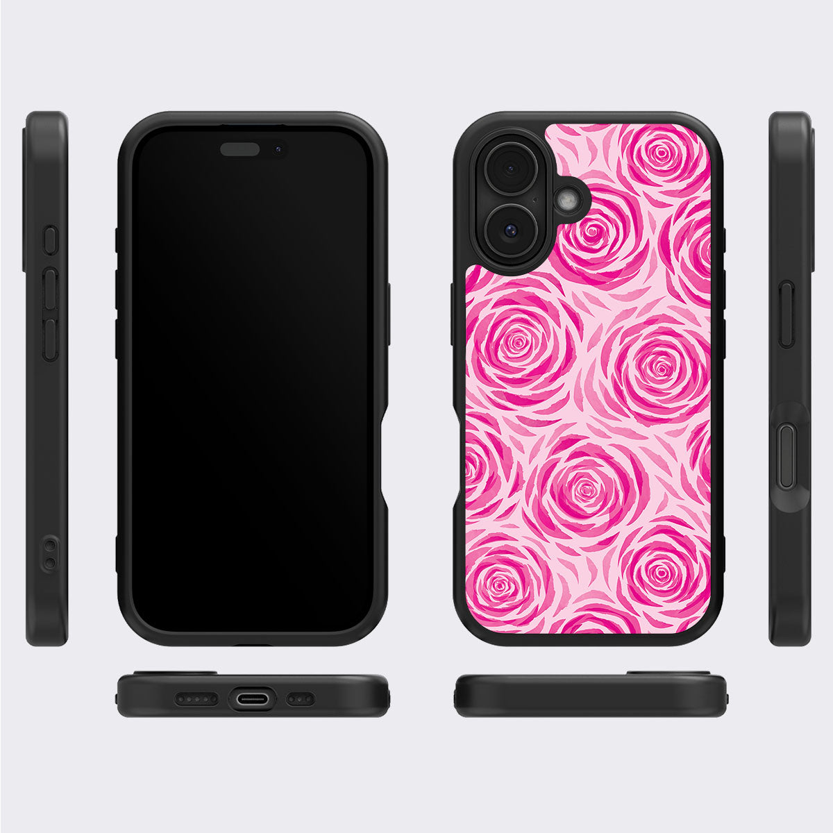 Rosy Reverie - iPhone 16 Case  #case type_core (magsafe), #case type_core (non magsafe)