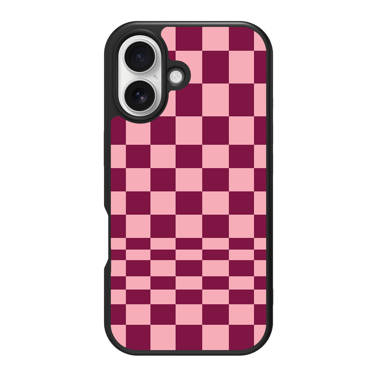 Rouge Board design back view – iPhone 16 case