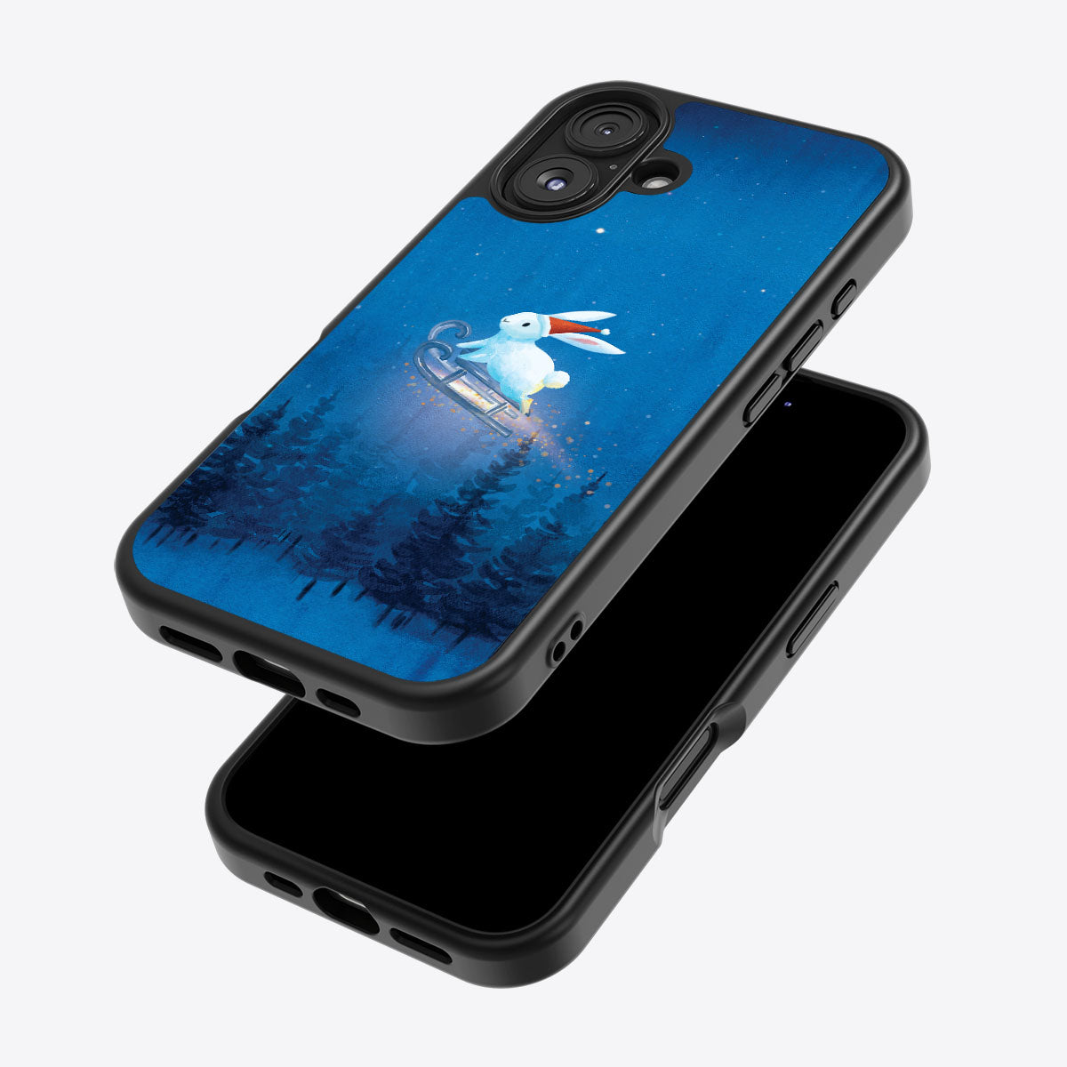 Santa Bunny - iPhone 16 Case #case type_core (magsafe), #case type_core (non magsafe)