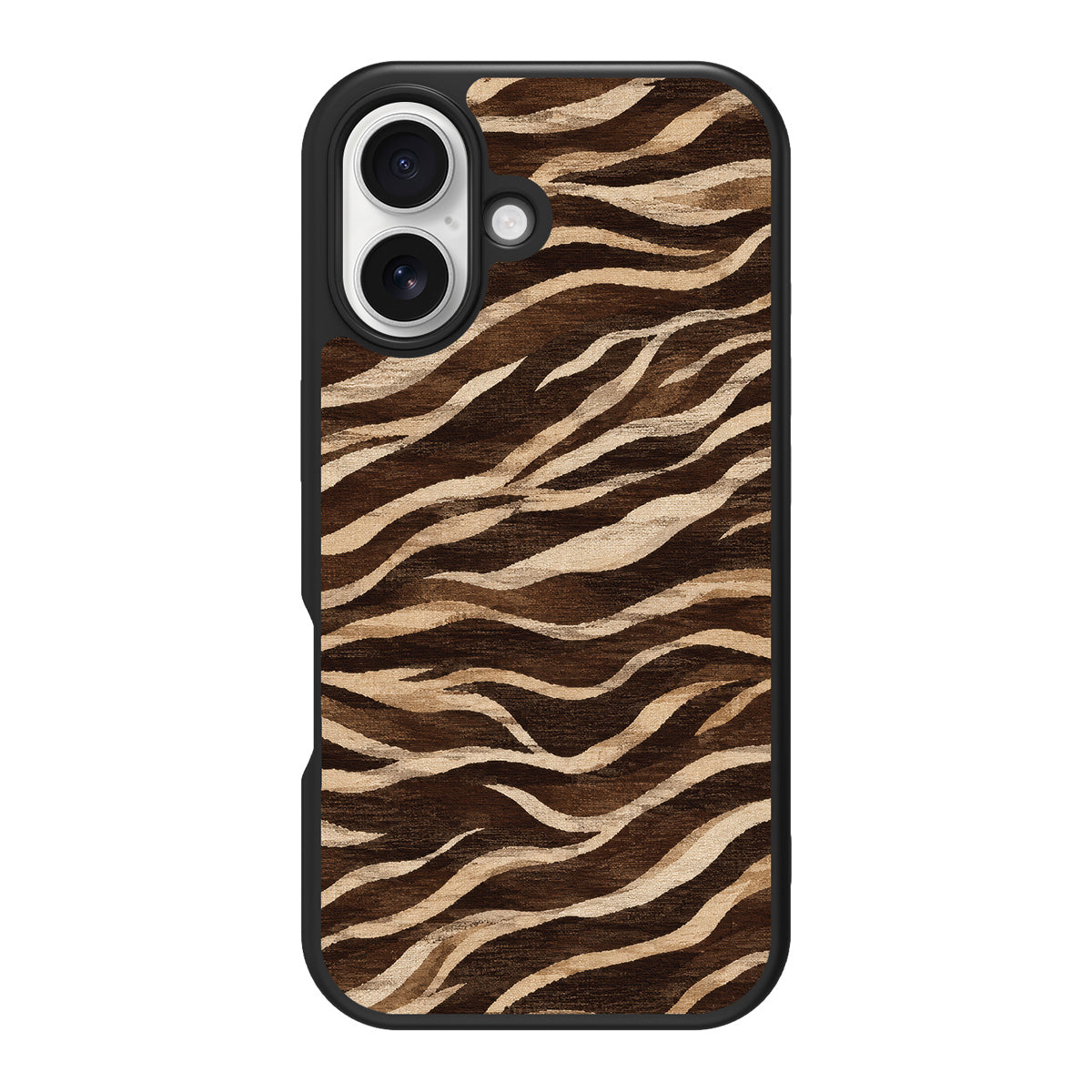 Savanna Silk design back view – iPhone 16 case