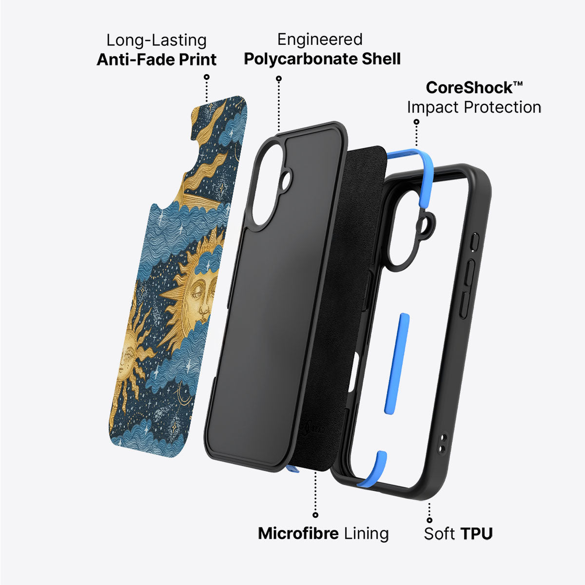 Solar Play - iPhone 16 Case, #case type_core (non magsafe)