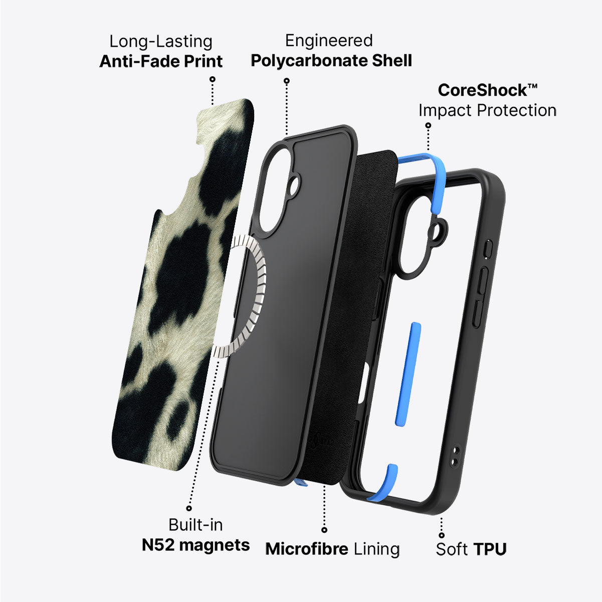 Swiss Cow - iPhone 16 Case  #case type_core (magsafe)