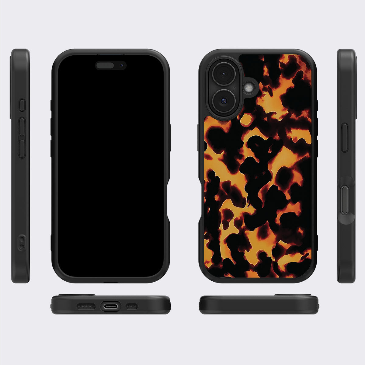 iPhone 16 Case with MagSafe – Tortoise Shell