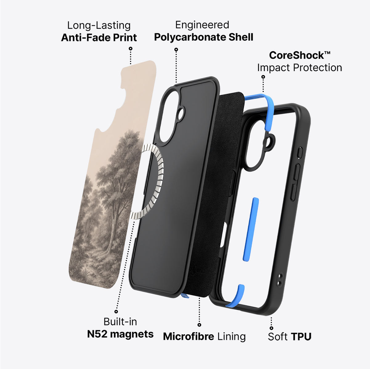 Woodland - iPhone 16 Case #case type_core (magsafe)