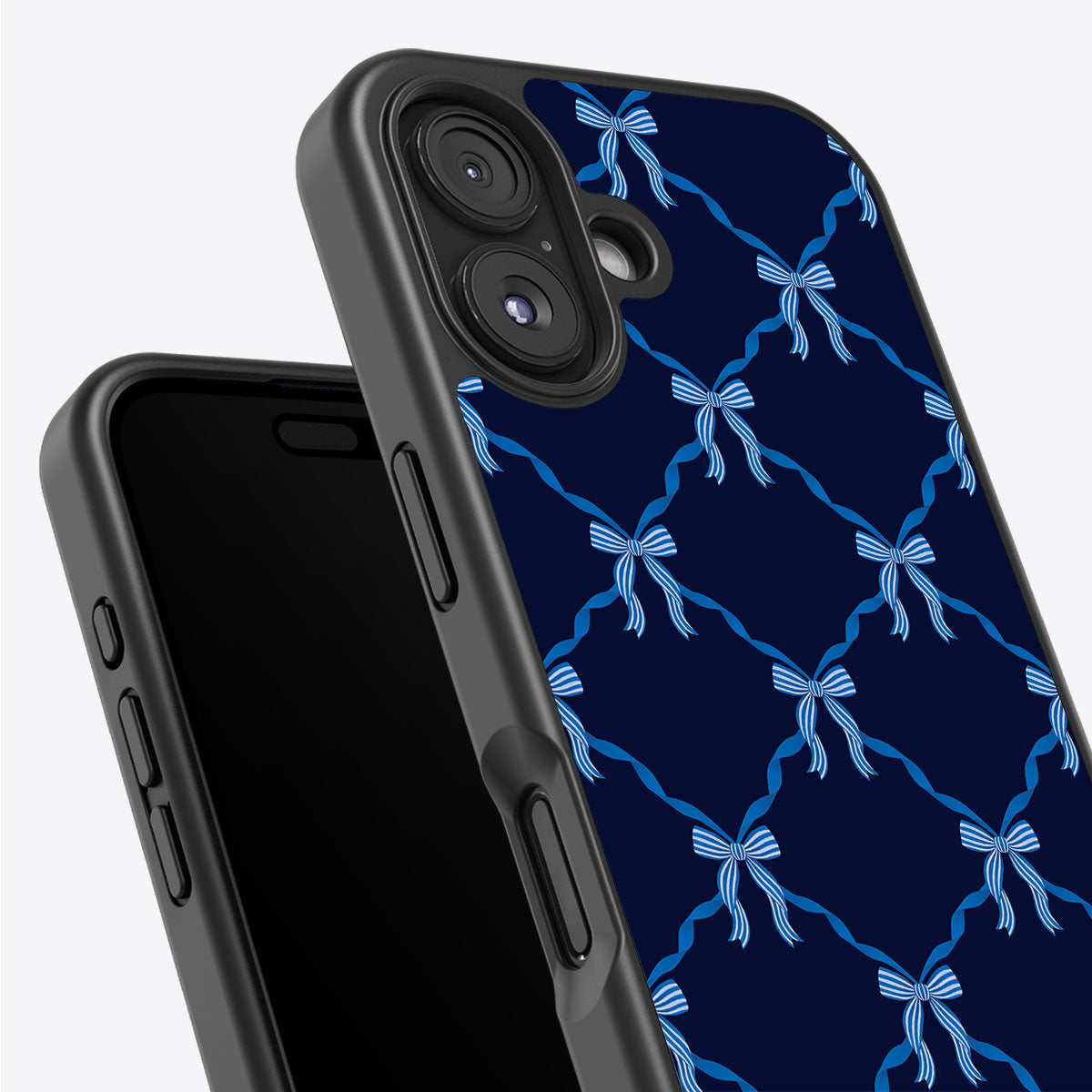 Azure Elegance - iPhone 16 Plus Case #case type_core (non magsafe)