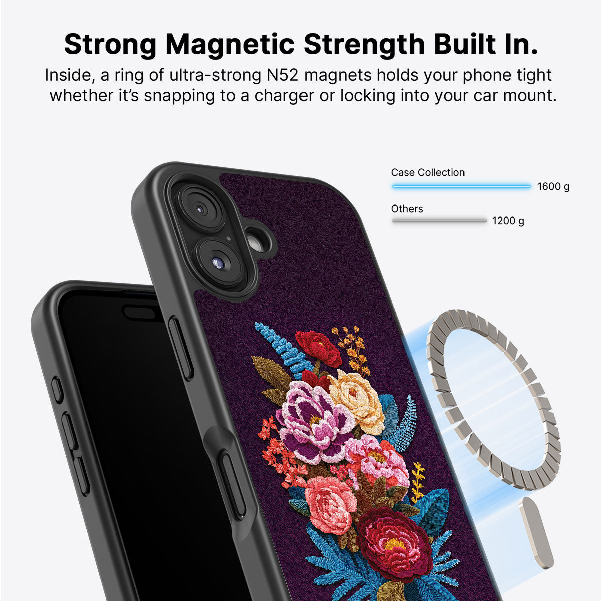 Baroque Bloom - iPhone 16 Plus Case