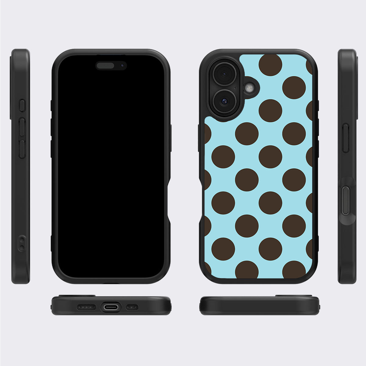 Blue Mocha - iPhone 16 Plus Case #case type_core (magsafe), #case type_core (non magsafe)