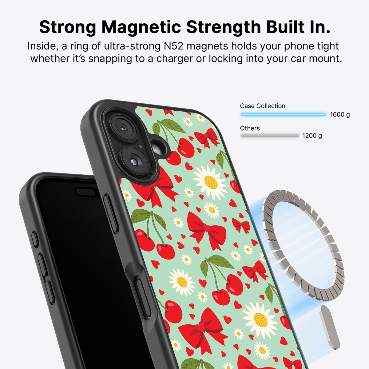 Blushing Bows - iPhone 16 Plus Case